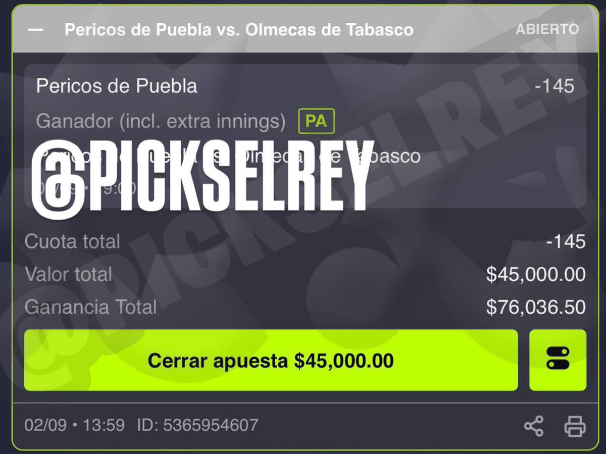 PicksElRey's tweet photo. Jugada GARANTIZADA de América Lemus 🍑🏆

📌 PICKS GRATIS DE TODOS LOS TIPSTERS POR ACÁ: https://t.co/pnTUlmxK3F https://t.co/zHi11CJShT