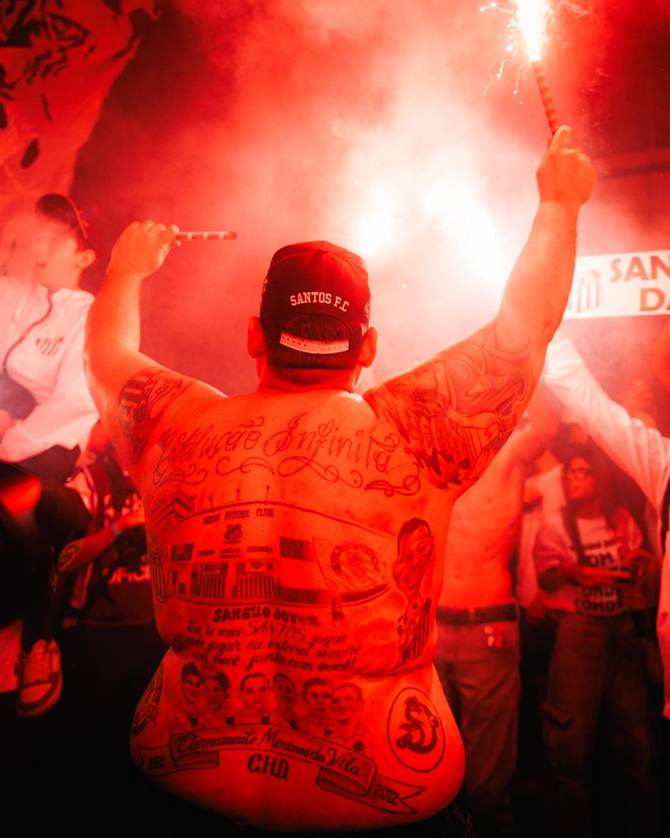 SantosFC's tweet photo. O SANTOS É A NOSSA VIDA! 🫀🔥 https://t.co/LFbSXc2NAg
