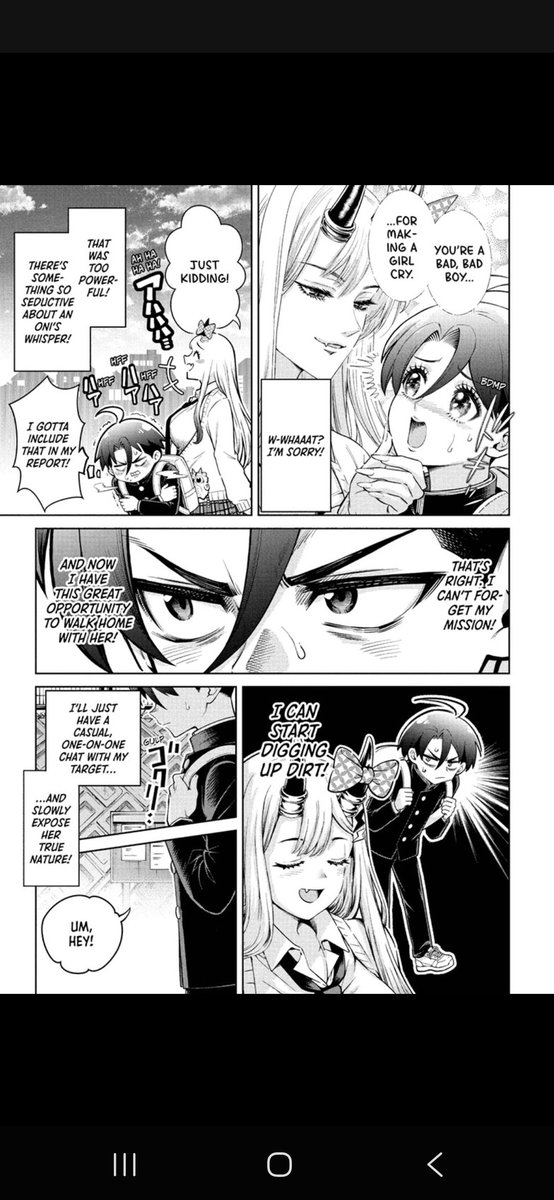 Xenro96's tweet photo. This was a fun little manga. I hope WSJ doesn't fucking axe it in two weeks. 

#TheUraFiles https://t.co/bgxIJOqSFk