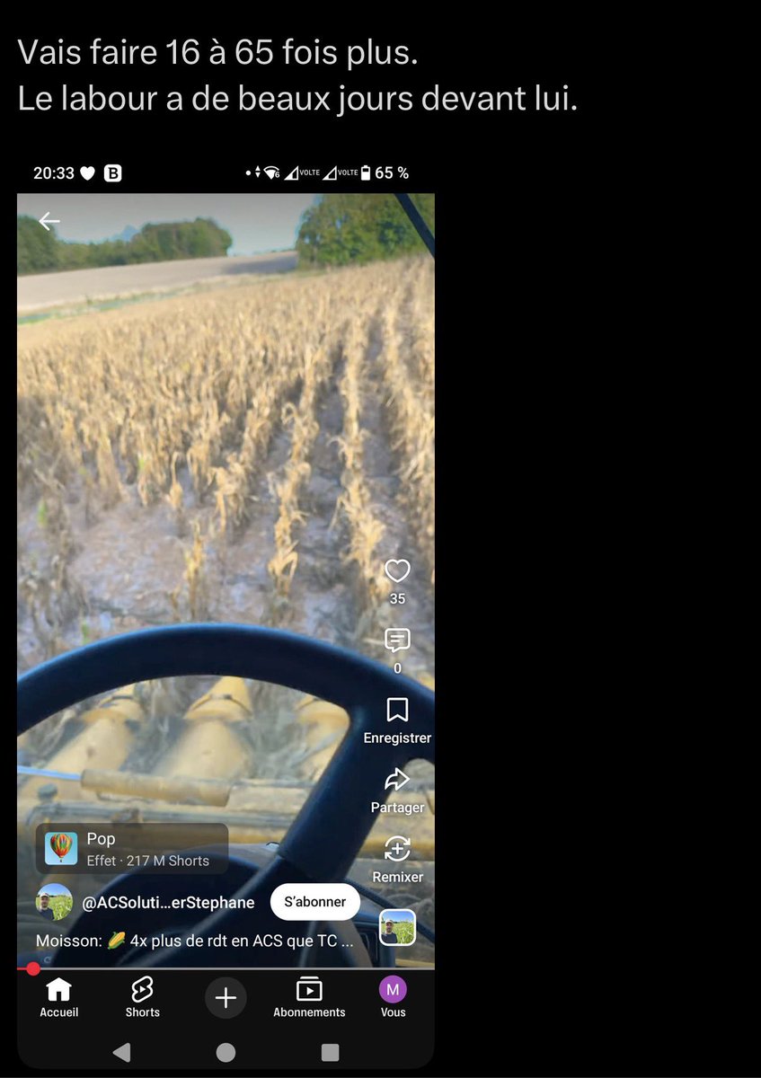 Master_BT's tweet photo. @x4_mat 

T’es un sacré tocard toi qd même 😳
Et je pèses mes mots, penses à me débloquer que l’on puisse parler entre gens du métier. Même si ton niveau d’agronomie semble voler pas haut
Si tu penses qu’une «charrue » aurait fait mieux… c’est qu il est temps d’ouvrir les yeux https://t.co/IkiWhhIsf2