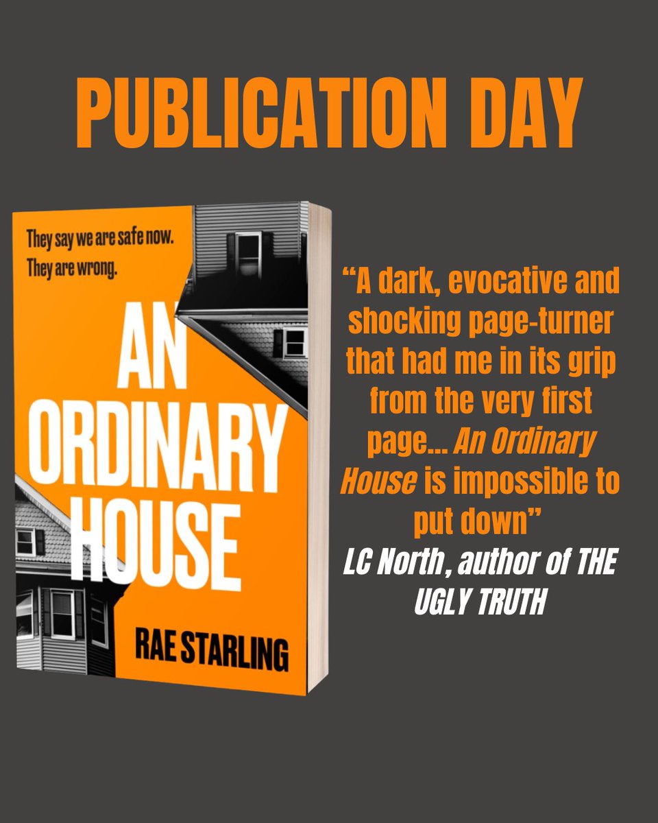 RachelSargeant3's tweet photo. An Ordinary House is finally here.
We lived in a house on Beech Avenue. Outside-People say we're safe now. But one of us wants to go back. Back to that house and the darkness it held.
#thriller #AnOrdinaryHouse #PublicationDay @GreenstoneLit @HeraBooks https://t.co/T93YYVainQ https://t.co/EGrsDplN9T