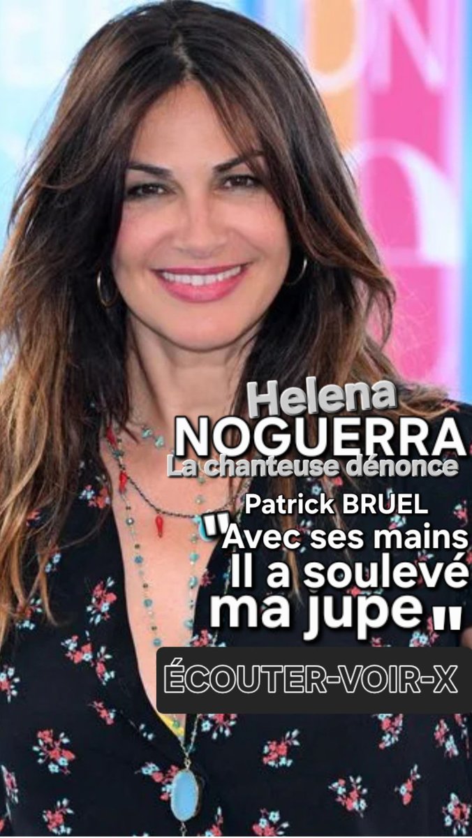JeanFritzV2oi's tweet photo. TOUSTES PRODUCTION 
JUSTICE@ 

Helena NOGUERRA
Accuse Patrick BRUEL 
"Avec ses mains, il a soulevé ma jupe"
Patrick dans le désarroi. 

ÉCOUTER-VOIR-X https://t.co/LTRwgskuru