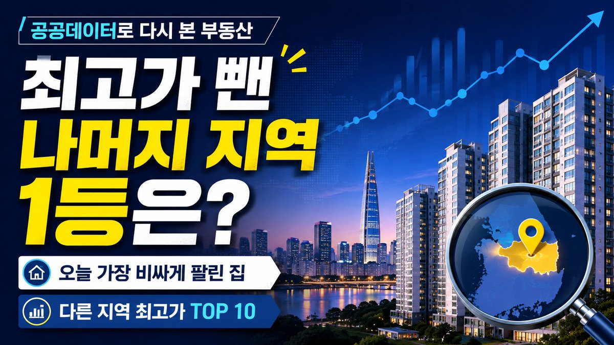 iamjanginjeong's tweet photo. ๐ ใ์ค๋ ๊ฐ์ฅ ๋น์ธ๊ฒ ํ๋ฆฐ ์งใ ์ถฉ์ฒญ๊ถํธ
์ต๊ณ ๊ฐ ๋๋ฆฟ์ฌ๋ง์3๋จ์ง 12์ต 800๋ง์
์ต์ ๊ฐ ์ก์์๋ฃธ 2,700๋ง์
๐ ์ต๊ณ ๊ฐ ์ง์ญ์ ๋นผ๋ฉด ๋ค๋ฅธ ์ง์ญ 1๋ฑ์ ์ด๋์ผ๊น?
์ง์ญ๋ณ ์ต๊ณ ๊ฐ TOP 10๋..
์์ธํ๐
https://t.co/IxKKJ5FbvA
#housepick #๋ถ๋์ฐ #์ค๊ฑฐ๋๊ฐ #๊ณต๊ณต๋ฐ์ดํฐ #steem @steemit #์คํ์ https://t.co/oI15AKtaAy