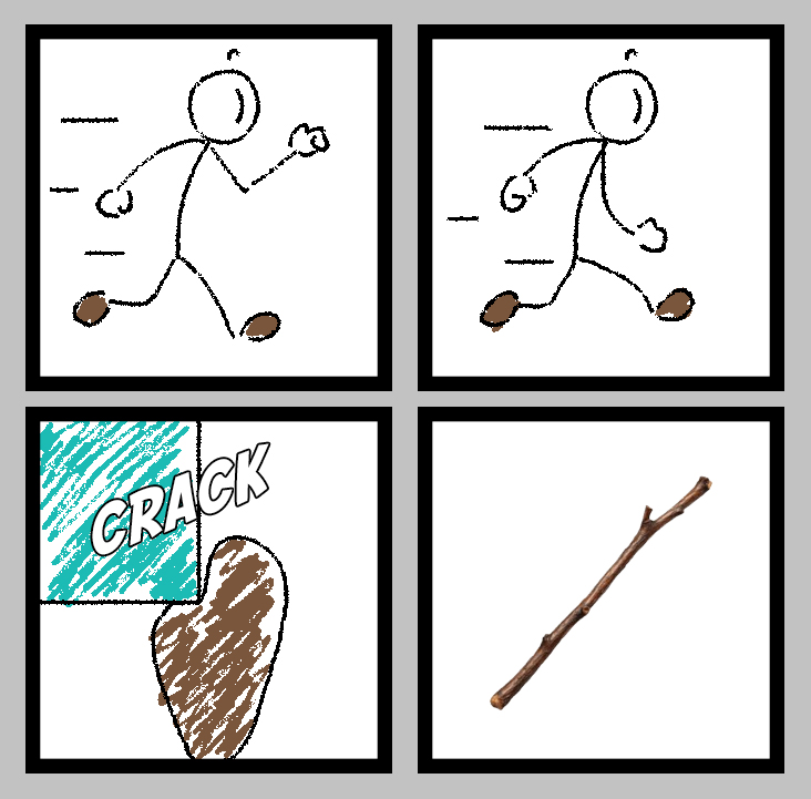 Sushishoes1's tweet photo. run stick run https://t.co/uRS9WsaJPL