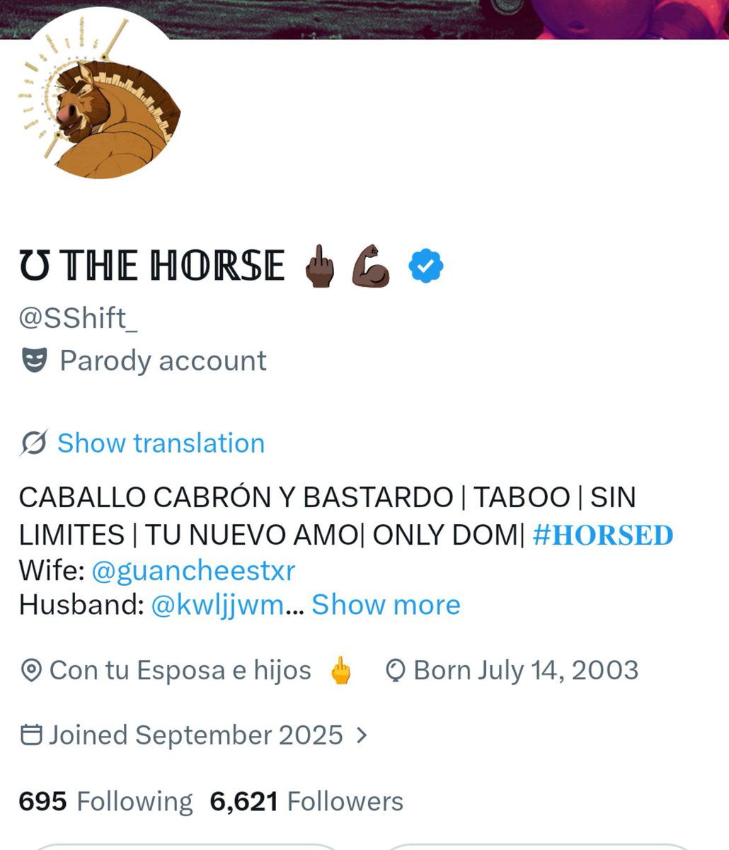 Equine_Bbc's tweet photo. Funny number followers 👀⚠️ https://t.co/6C4oLApTJN