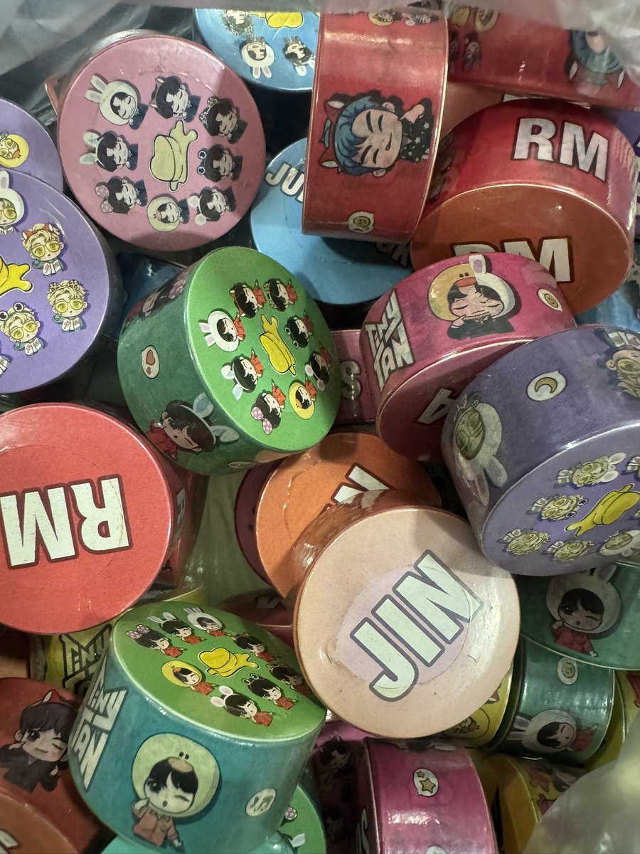 faerizshop's tweet photo. WTS / LFB

Unofficial BTS Merch &amp; Stationery

BTS Mini Keyring 100/pc
Night Lamp 250/pc
Mousepads 65/pc
Washi Tapes 60/roll
Washi Tapes Set (5rolls/box) 75/box
Sticky Notes 45/pc
Sticky Tabs 55/pack

mop gcash, maya, bdo and metrobank
courier jnt / sdd

📍Tanza Cavite https://t.co/VsPuUjvk0I