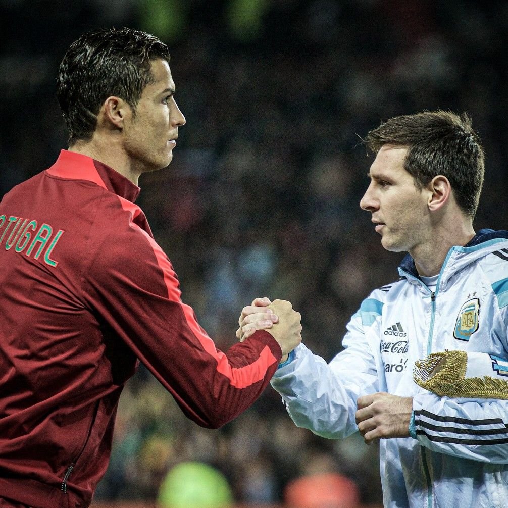 _funvds's tweet photo. Lionel Messi'nin paylaşımı: "Tarihin en iyisi tartışması sona erdi." https://t.co/LhiXEWGKkW