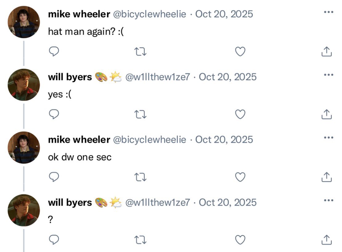 willxbyer's tweet photo. short #byler smau where will is having nightmares and mike is brave (and also a huge dork) #creepywillbyers (if u squint) https://t.co/uqedLxn3ef