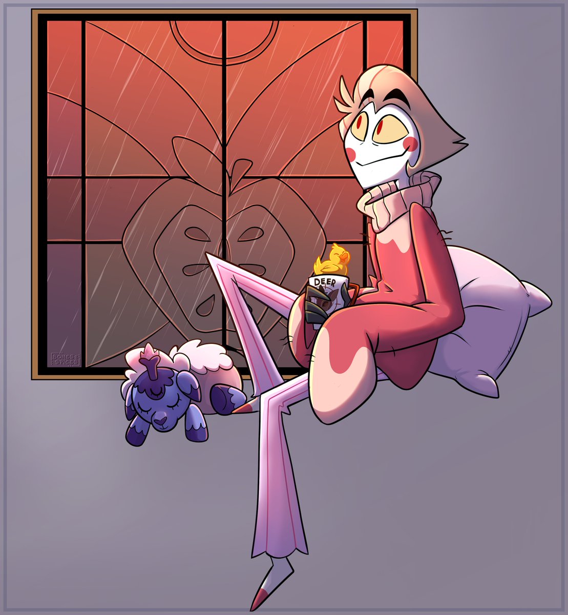 BonesAndSpices's tweet photo. Cozy little king! ( ˘͈ ᵕ ˘͈♡)

#hellaverse #hazbinhotel #lucifer #lucifermorningstar https://t.co/n6iiSeHTF0