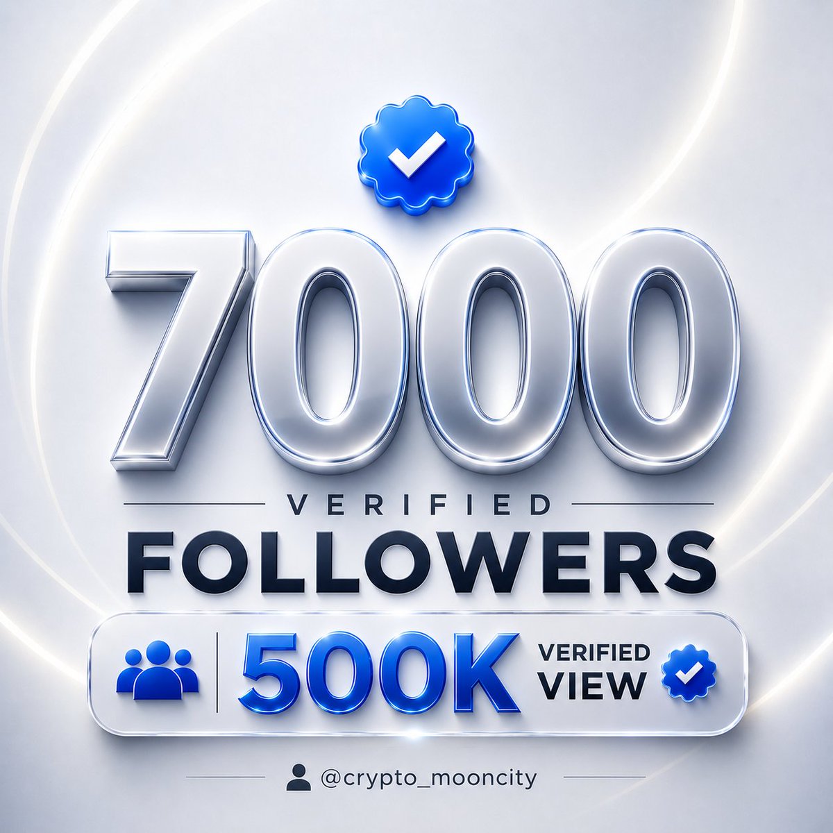 crypto_mooncity's tweet photo. Need 7K active followers?

Just say “YES” 👇

I’ll boost your page — stay active! https://t.co/PYeORsbawJ