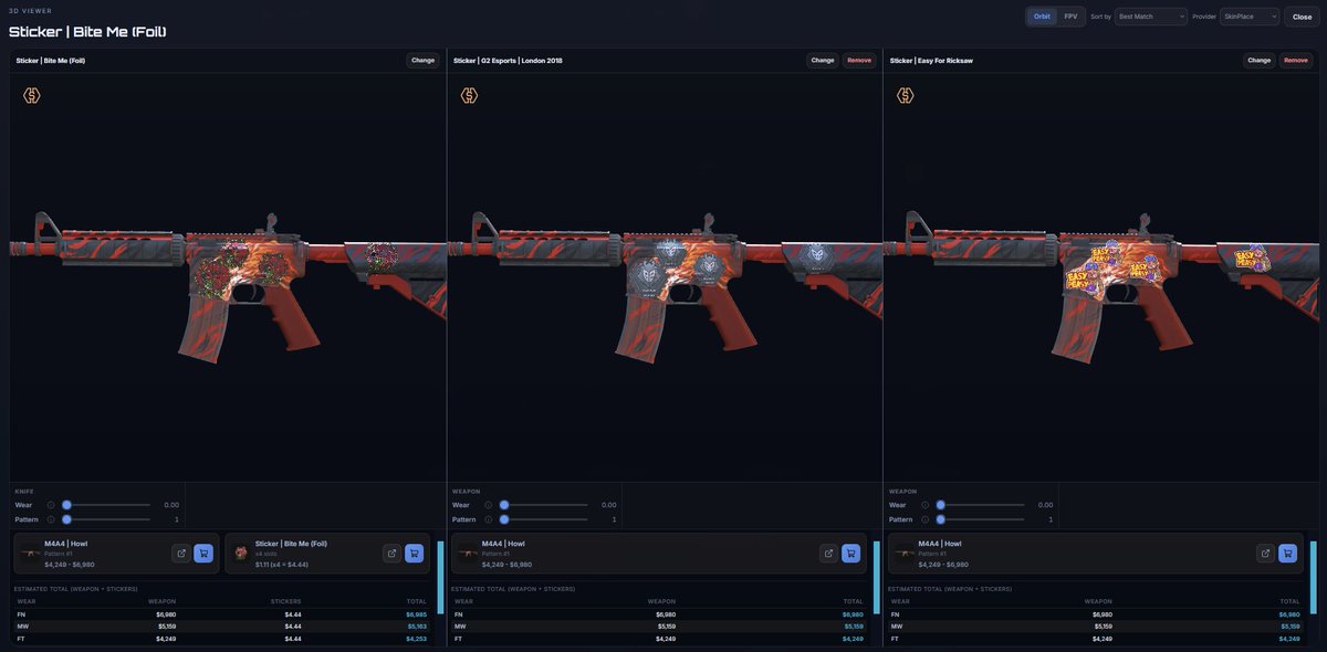 LasFar's tweet photo. Match whatever you want.

Gloves, knives, stickers, even pattern-based skins.

Built for the perfect craft.

https://t.co/t61nCNcpFP

I know how useful this will be for many of you, so please ♻️ + 🩷 https://t.co/gNB5IDiPsa
