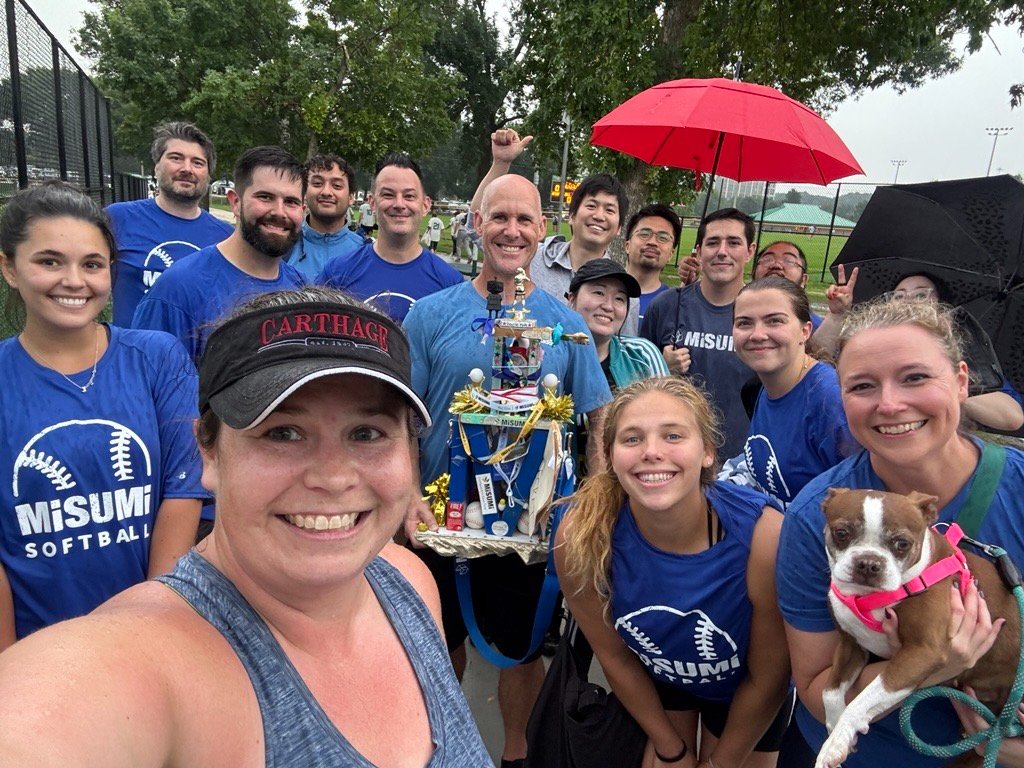 misumiamericas's tweet photo. This ball has been collecting wins since 2017 🥎 Every winning date is written on it.

Our MISUMI softball team's over a decade strong, pulling folks in from every department.

This summer, we added a new line: a teammate's first-ever hit.

Fall season's next... #teamculture https://t.co/sf7fAhIz1c