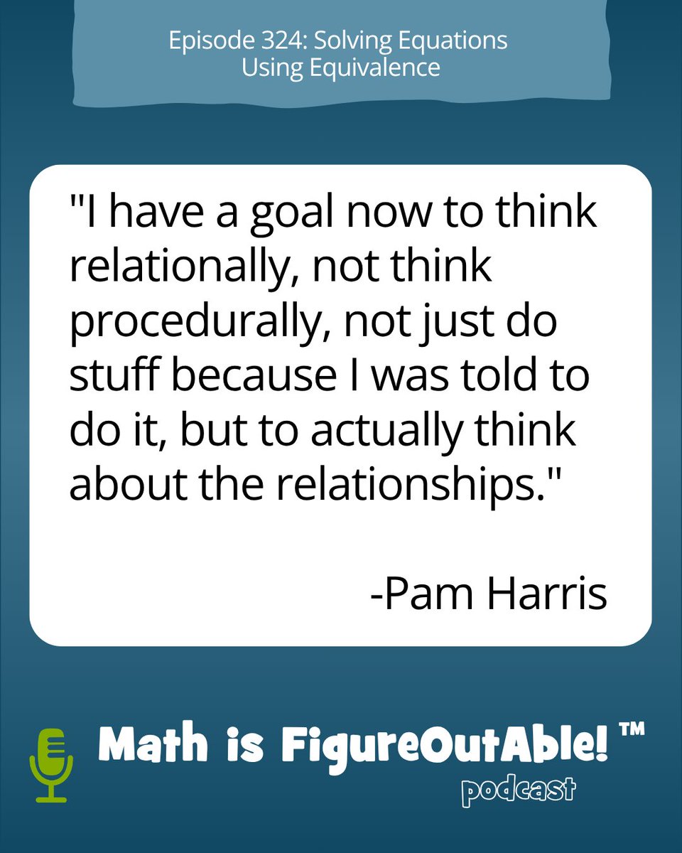 pwharris's tweet photo. We often spend a huge amount of effort removing decision making from math class.

Predictably, students then struggle to make decisions when they are unavoidable.

https://t.co/0PwUUzcJr5

#MathIsFigureOutAble #MTBoS #ITeachMath #MathEd https://t.co/2jQGUJTxHa