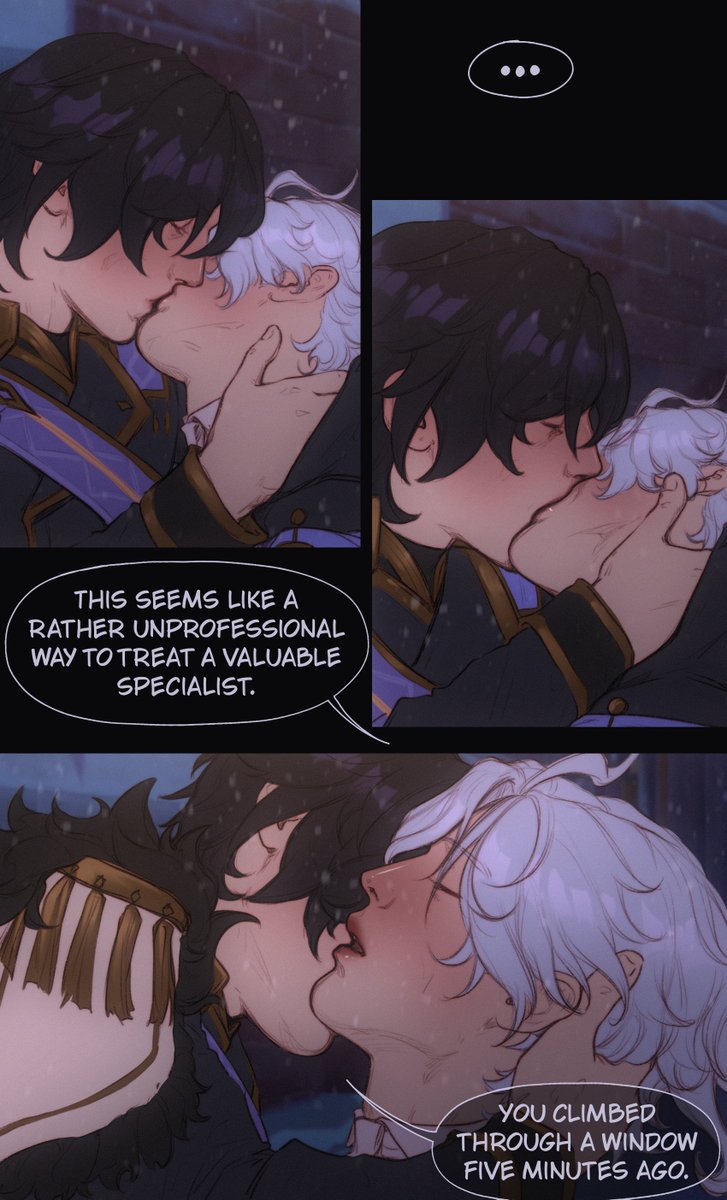 alaraki_core's tweet photo. Mini-story with #valitya
part 1
Finally some new male characters for us to appreciate eheheh
This is a simple story but I hope you'll still enjoy it 🖤 https://t.co/VaWM9KxJkz