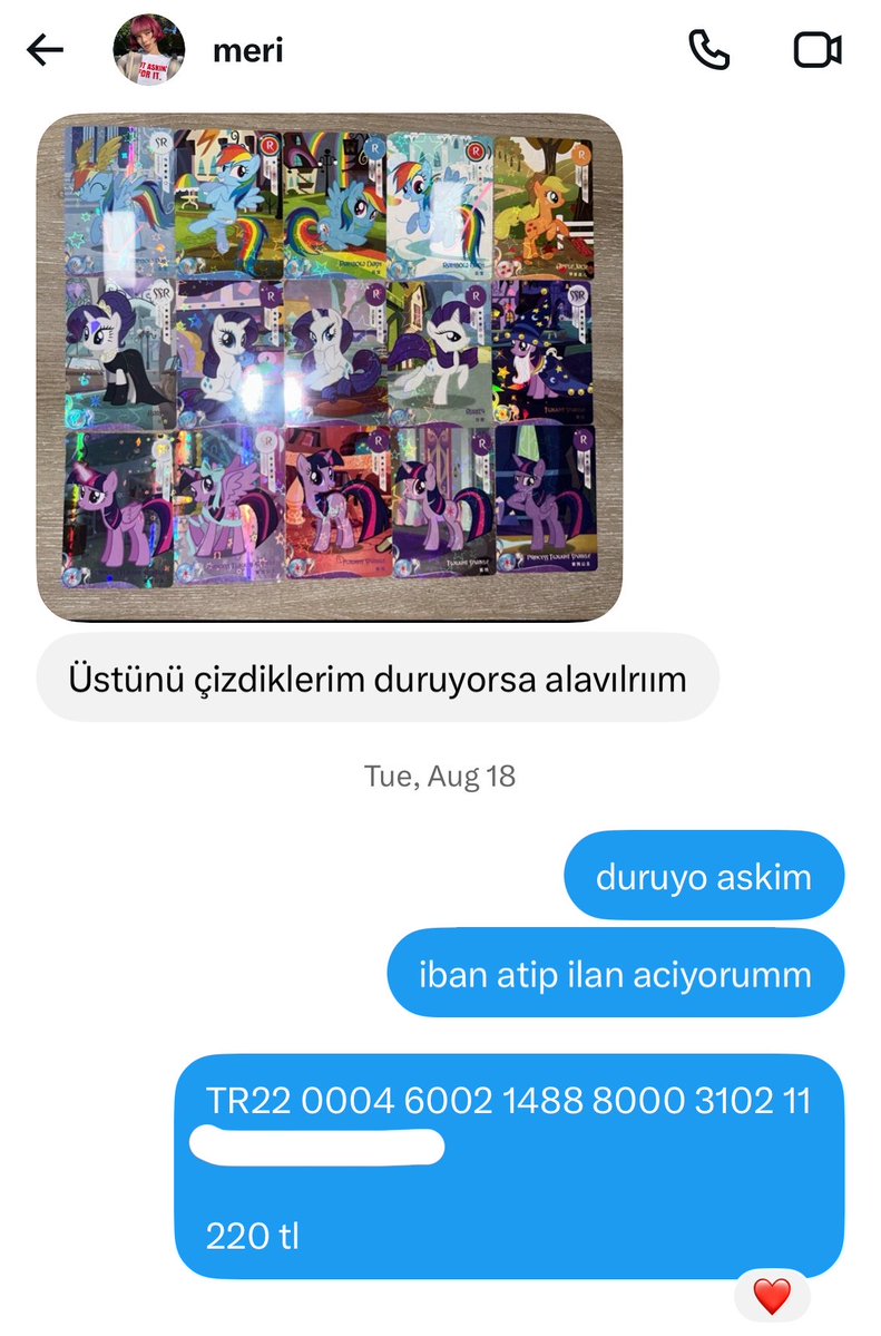 termoavukat's tweet photo. timewaster ifşa

@/meriedesuu @/v4leriaasn 
@collectorifsaa @collectorifsa 

18 ağustosta almak istediği kartları attı ibanımı verdim gardropsumu da ve paketini yapmaya başladığıma dair bi mesaj yazdım gayet normal ilerliyodu konuşma++ https://t.co/5vaGiLG475