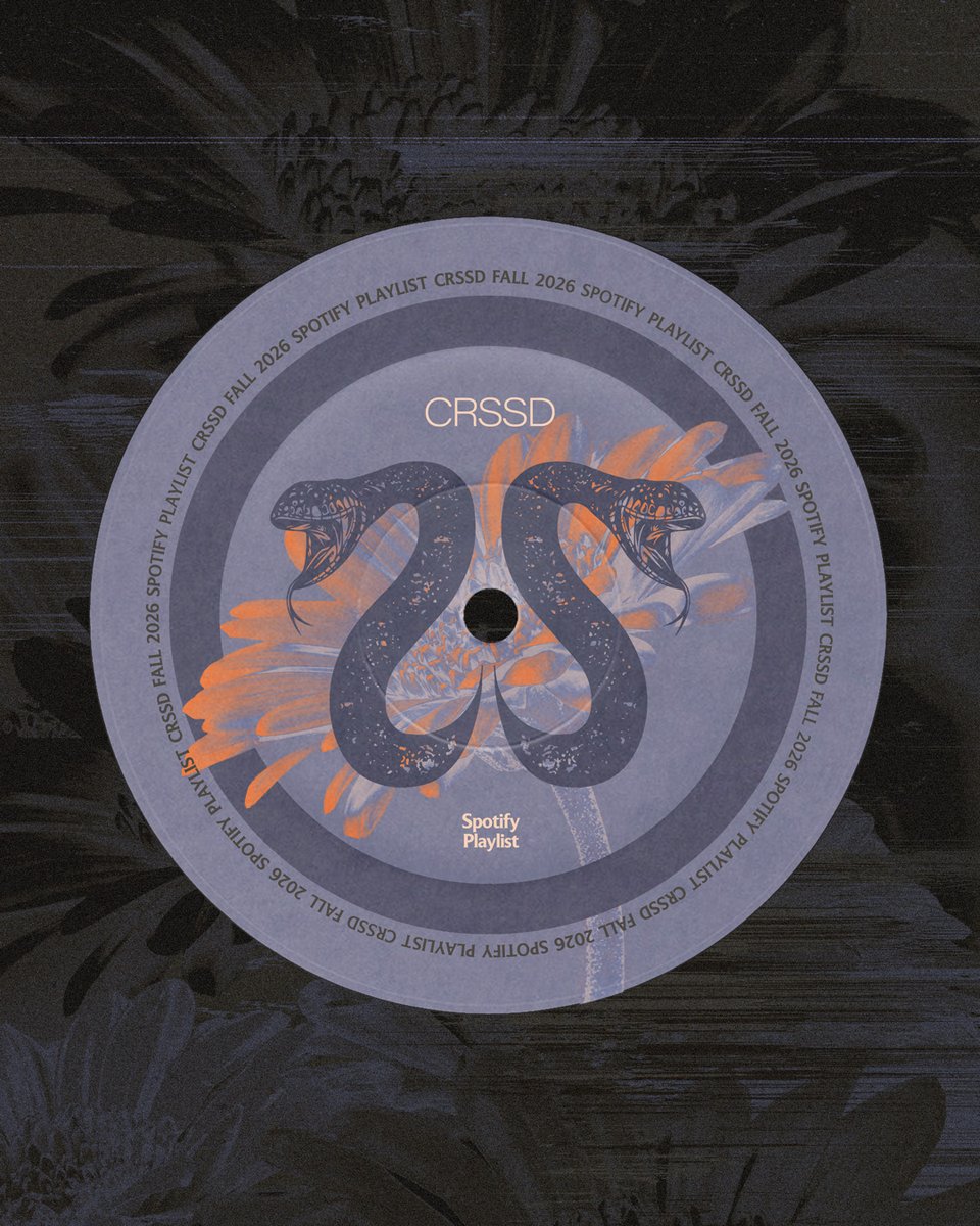 crssdfest's tweet photo. Soundtrack to September 🎧

LISTEN → https://t.co/ZRyh8gUa3k https://t.co/xT6RcBplaa