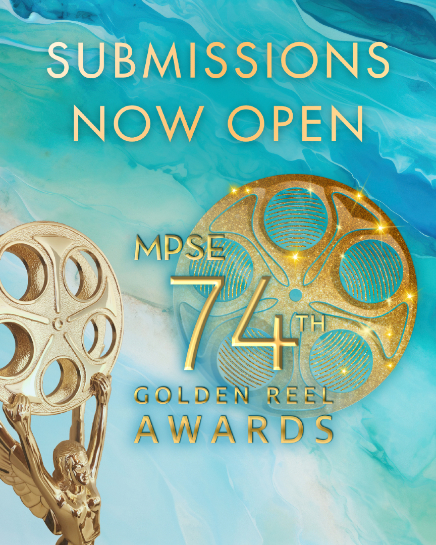 mpseorg's tweet photo. The wait is over! Submissions are now open for the 74th Golden Reel Awards.

Head to https://t.co/JmX5Ft41ax and click the banner to start your submission. Direct link below:

https://t.co/DECEGOhMiI https://t.co/bvxwfA4MIh