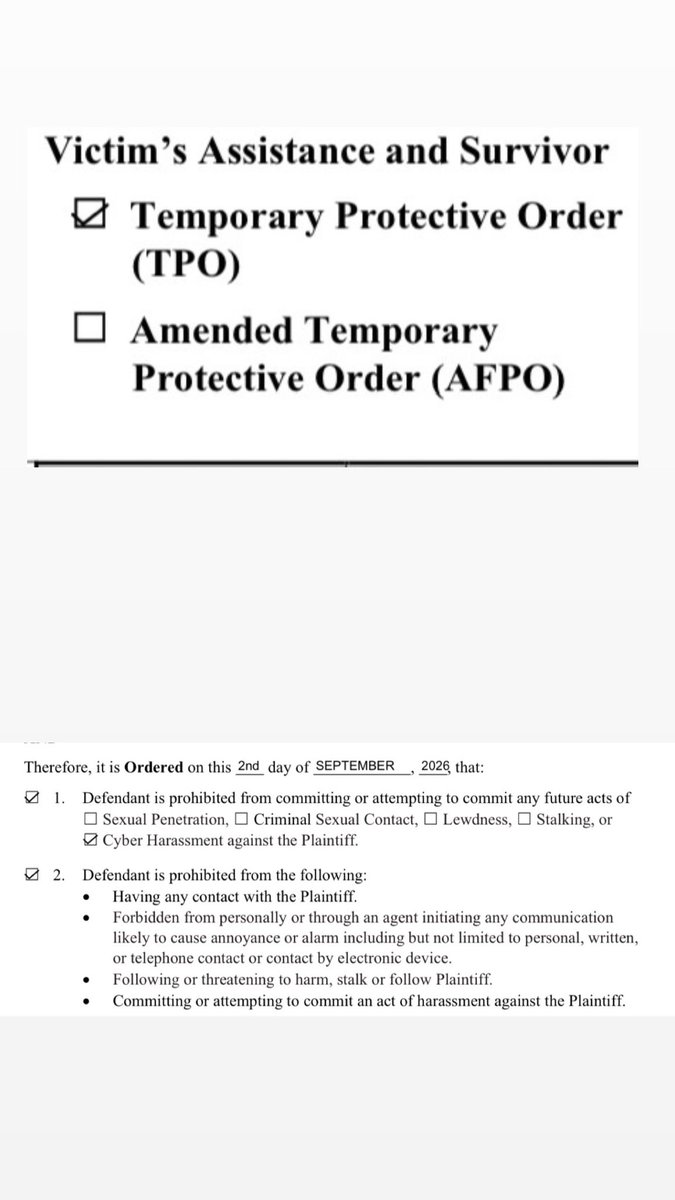 aaauralynn's tweet photo. Now that this is an official court case, if any of you are ever contacted or followed by @ggwostface or any of his other accounts, you need to BLOCK it asap &amp; report it to me. https://t.co/LI96TJYINC