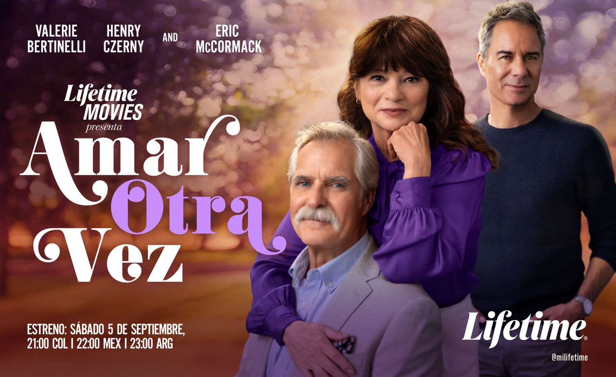 SandymoonMX's tweet photo. #LIFETIME estrena el sábado 5 de septiembre 22 hrs. Amar Otra Vez película que muestra una historia íntima y humana sobre el amor, la memoria y los desafíos que enfrenta una pareja después de 30 años de matrimonio, cuando el Alzheimer irrumpe en sus vidas. https://t.co/Rl4Z8p8JFk https://t.co/pkXr0ts2Vh