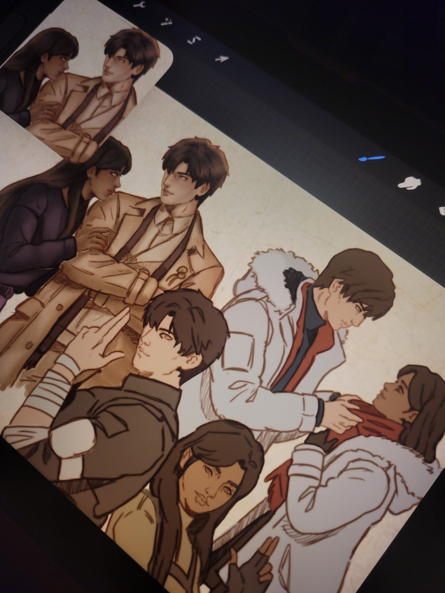Drawing_elvniv's tweet photo. Sneak peak 👀🫣

#loveanddeepspaceZayne #Zayne #loveanddeepspacefanart #fanart #myart https://t.co/3V5ElWFS12