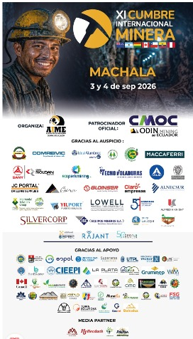 CIEEPI's tweet photo. ⛏️⚡ XI CUMBRE INTERNACIONAL MINERA – MACHALA 2026

El CIEEPI invita a participar en la XXI Cumbre Internacional Minera – Machala 2026, un espacio de encuentro, conocimiento, innovación y vinculación para el sector minero y energético. https://t.co/DyFSPa0RqH