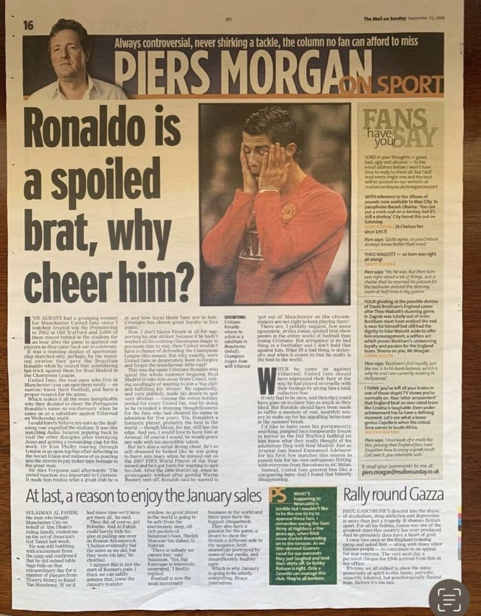 goat83075's tweet photo. Piers Morgan before Messi rejected his interview request: https://t.co/ckuXk9jfoH
