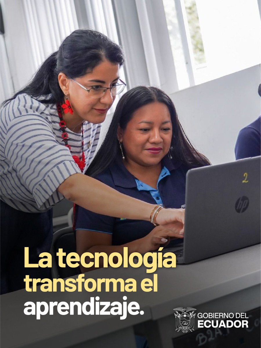 GildaAlcivarOk's tweet photo. 📍 TENA | Más tecnología para aprender y crear. 💻

Llevamos nuevas herramientas a estudiantes y docentes para que la tecnología también sea parte de su aprendizaje. 
🎓 955 equipos tecnológicos llegan al Instituto Superior Tecnológico Tena.
🏫 Instituciones educativas de Napo. https://t.co/YtUw3hg87t