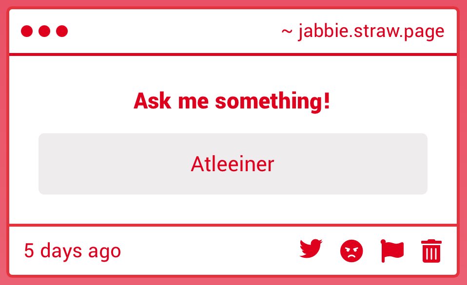 dearestjabber's tweet photo. hello atleeiner https://t.co/8eSufTYVIP