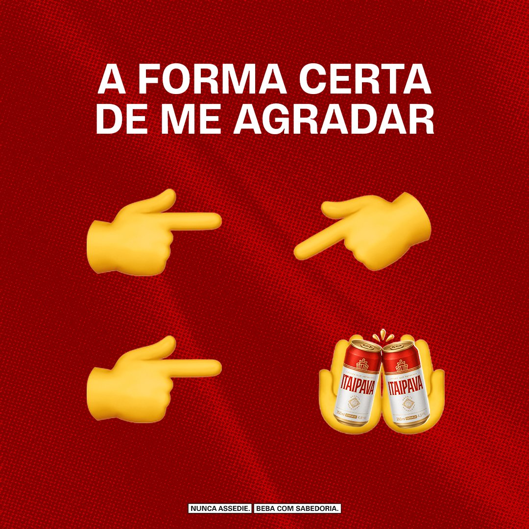 itaipava's tweet photo. Sempre a melhor forma de agradar um Italovers ❤️ 🍻
#ItaipavaComOrgulho #BebaComSabedoria #NuncaAssedie https://t.co/Fp1onRJRJ1