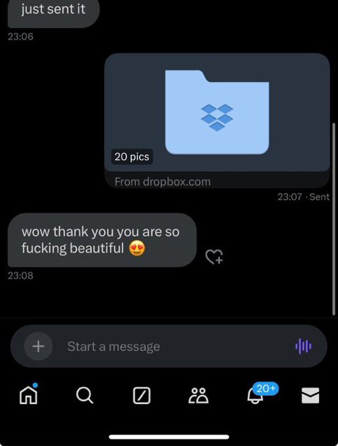 TaxAndLegalize's tweet photo. Dropbox is on fire 🔥 going for $20 

#Meetups #horny #nsfwtwt #newark #nyc #albany #nj #nsfw #facetime https://t.co/JF02lTHocZ