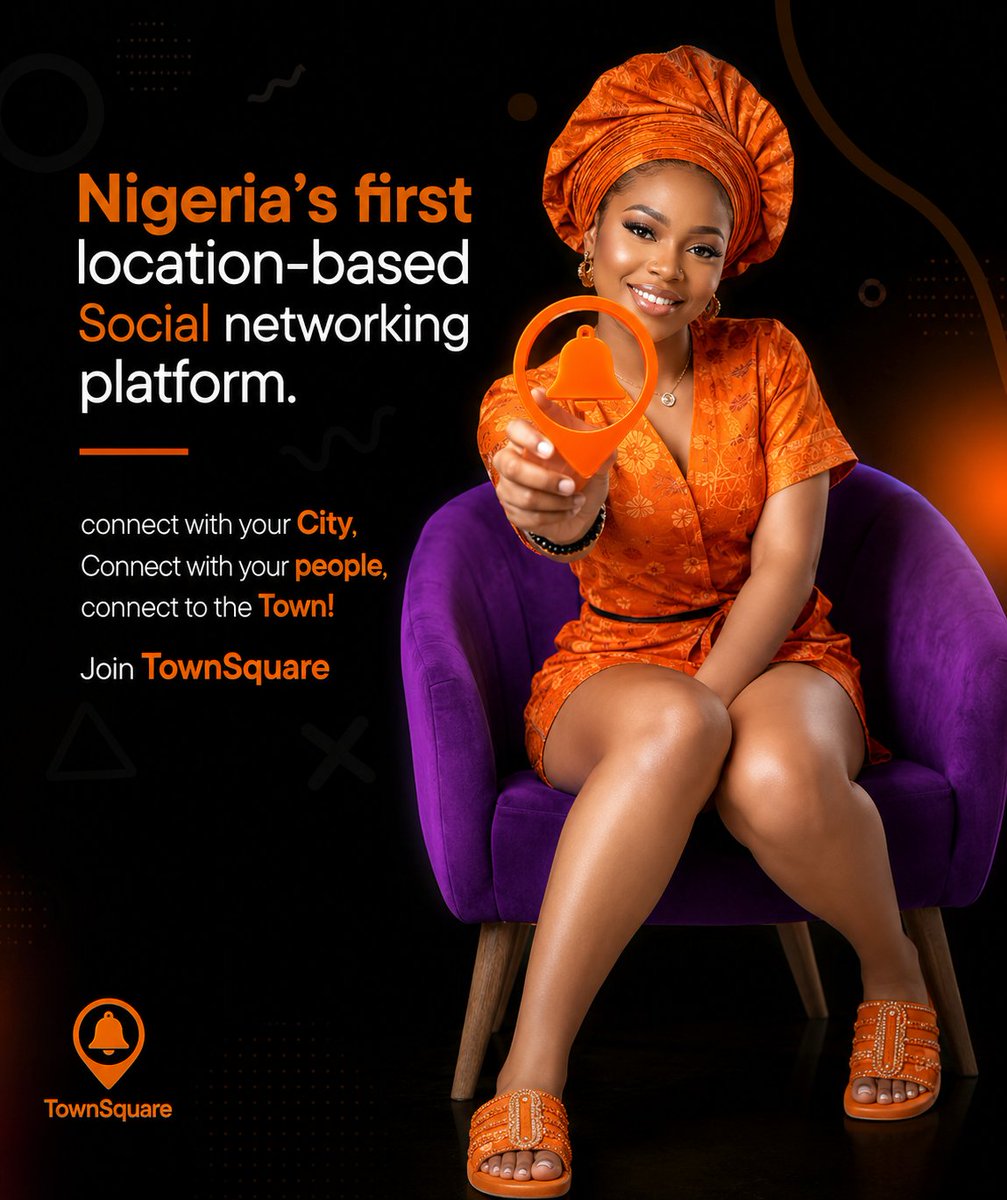 TownSquare_9ja's tweet photo. 💙 THIS IS YOUR TOWN.

Your people. Your community. Your businesses. Your conversations. Your opportunities. Your stories.

Why should your social experience feel disconnected from where you actually live?

TownSquare brings location into social networking. 📍 https://t.co/CQDw6mkFv4