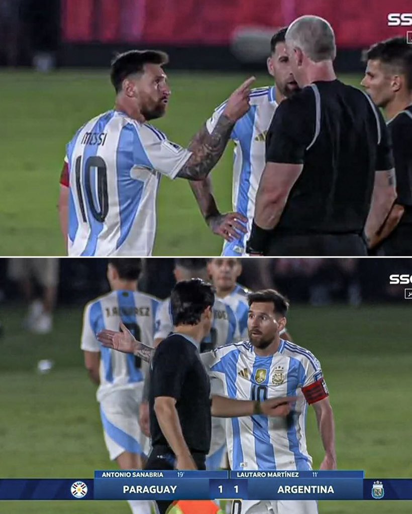 Senyyo's tweet photo. • Obsessed with Cristiano Ronaldo
• Calls himself the GOAT
• Racist
• Numerous photoshoots with “goats”
• Legacy tainted with corruption
• Sore loser
• Protected by FIFA and referees his whole career
• Pays media for PR and propaganda to paint him as the good humble guy and make Ronaldo the villain
• Insults players and referees when things don’t go his way
• Physically abuses players

Meet Lionel Messi, aka "The FIFA Princess": the most protected fraud in football history ✅
