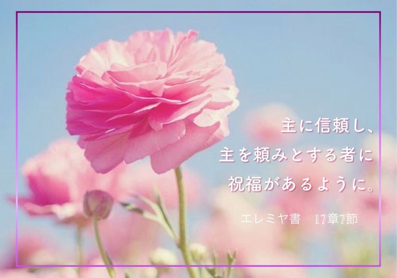 Seonny2's tweet photo. 主に信頼し、
主を頼みとする者に
祝福があるように。 https://t.co/R0HsQ1kCRp