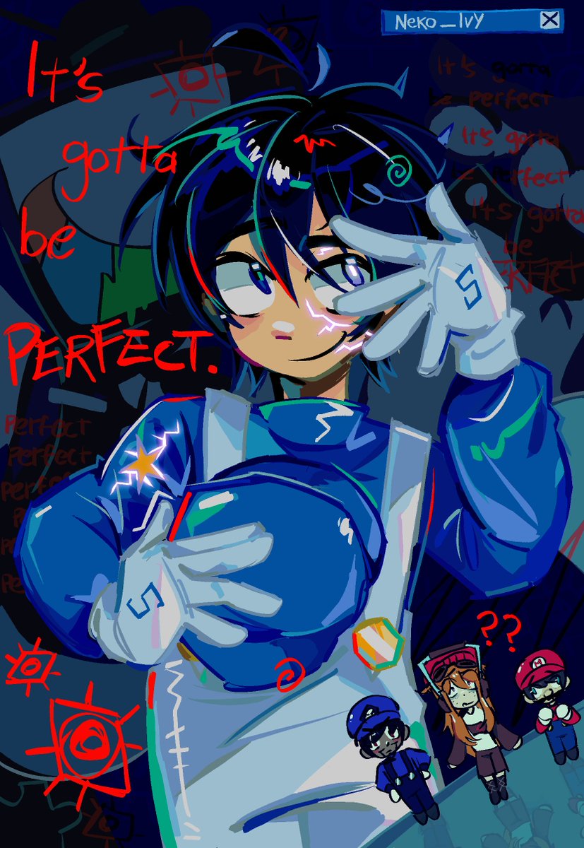 Neko_Ivyy's tweet photo. •Hice este dibujo de #SMG4 basado en la película IGBP, la cuál me parece una de las más interesantes y de las que más he repetido personalmente :3
Esta es mi primera ilustración usando Procreate, realmente me gusta mucho esta app. 💙✨
𐔌 #FanArt #SMG3 #Meggy #MrPuzzles #Mario꒱ https://t.co/3LIcu3RbfH