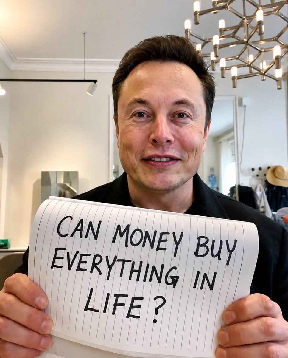realree83vee's tweet photo. Be honest 👇 

💰 Can money buy everything in life? 🤔

A) Yes  💵
B) No  ❤️
C) It helps ⚖️
D) Depends 😆 https://t.co/5vdIyqwpCA
