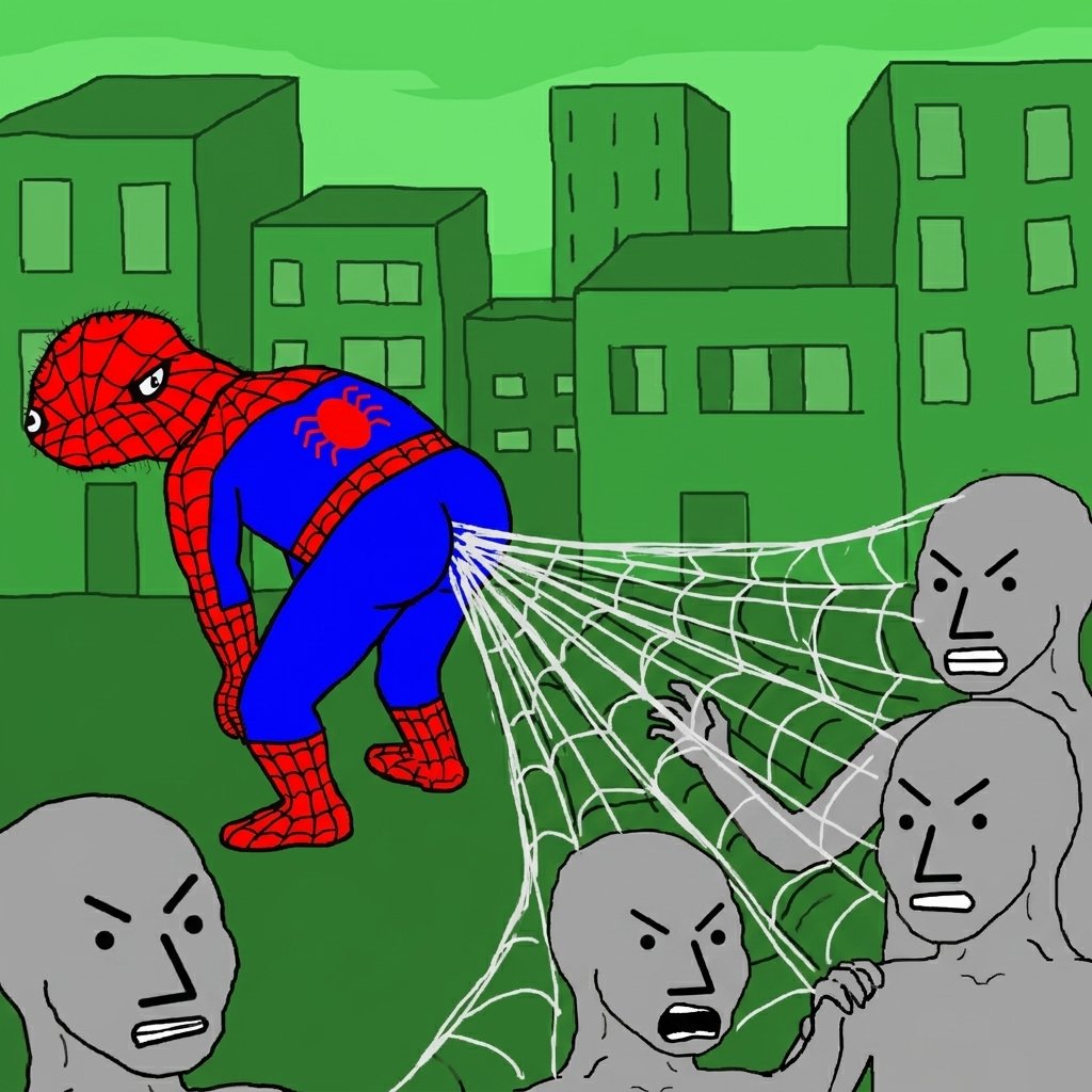 SpodermanMRVL's tweet photo. dis is wat spoderman think of sellors

pew pew https://t.co/VYgKCjhiRq
