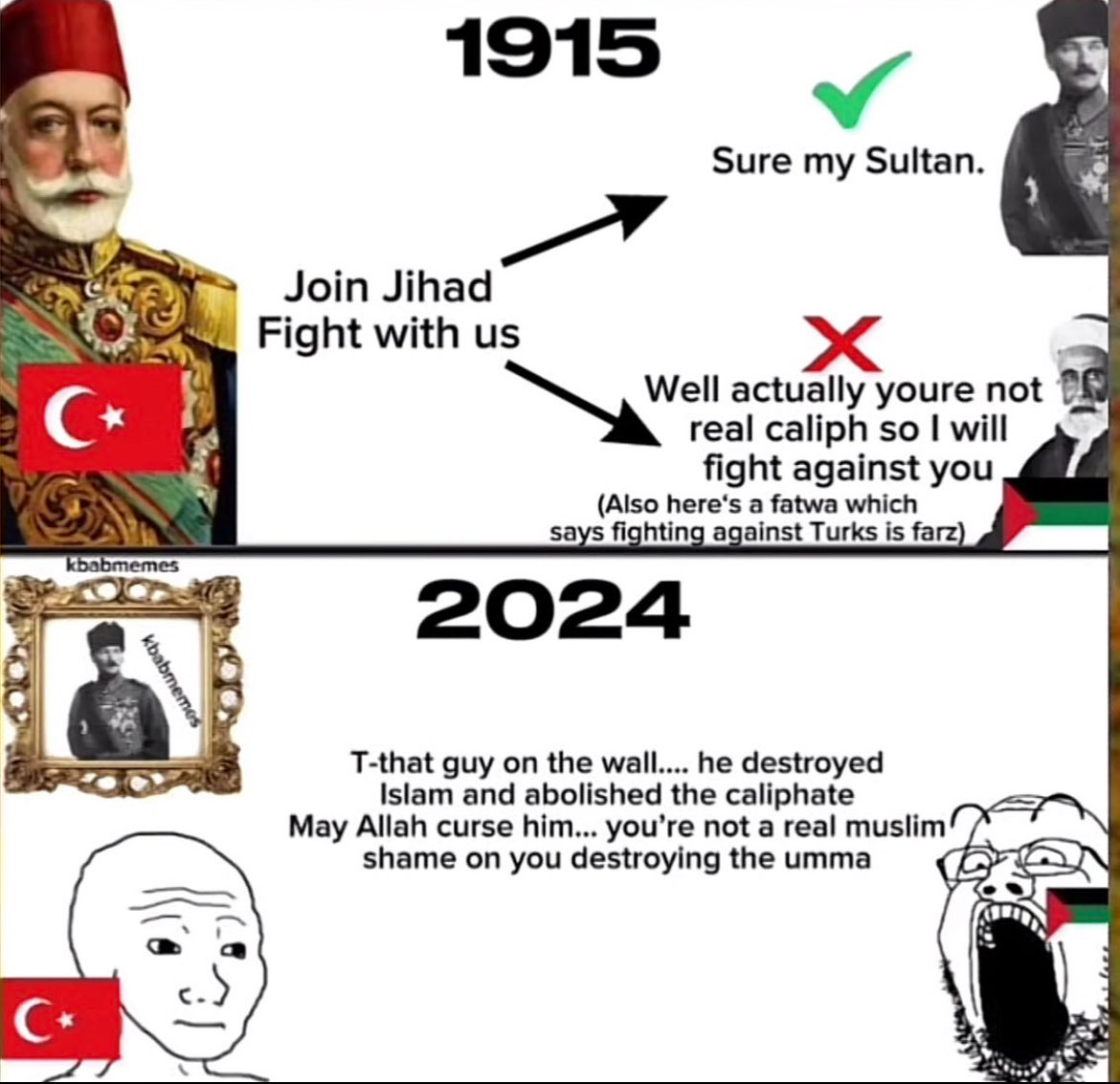 AkrepKorbasi's tweet photo. Sen onu git de halifenin çağrısına uymayan Araplarına anlat https://t.co/YwI2J76L0d