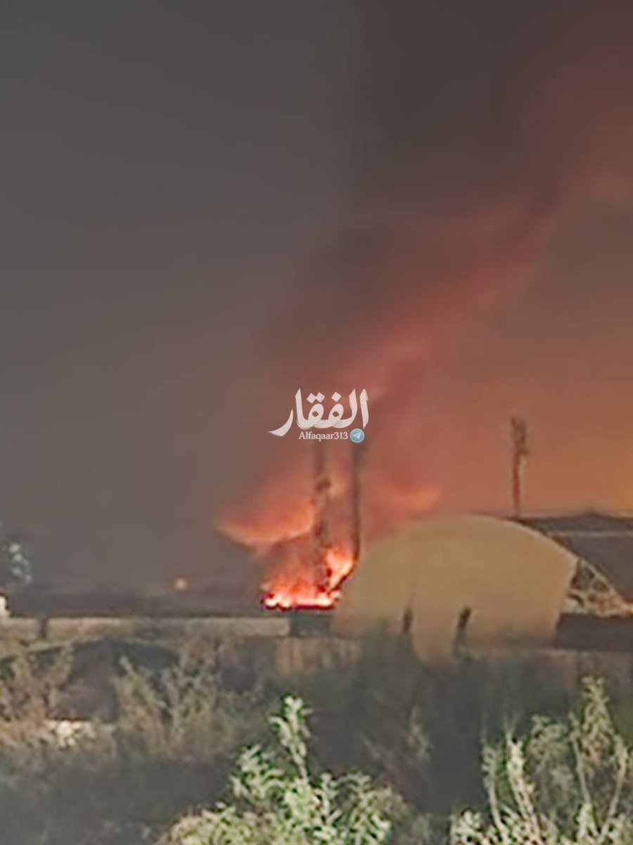 ForceAmerica_'s tweet photo. 🇺🇸🇮🇶🇮🇷 NEW:

A U.S. base in Erbil is reportedly on fire following Iranian attacks.

Tensions across the region continue to escalate. https://t.co/uRkooKnHRw