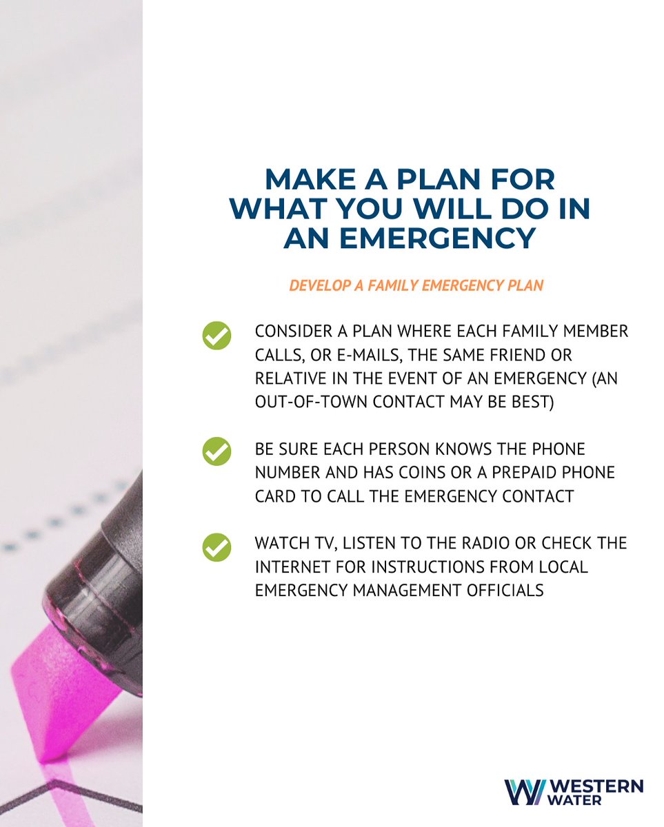 WesternWaterCA's tweet photo. September is #NationalPreparednessMonth 📝💧🔦🗑️💊 ➡️Learn more about how you can prepare in the event of an emergency by visiting, https://t.co/1umH66JIZR.
#Riverside #Murrieta #PreparedNotScared https://t.co/PAeVJzkmNd