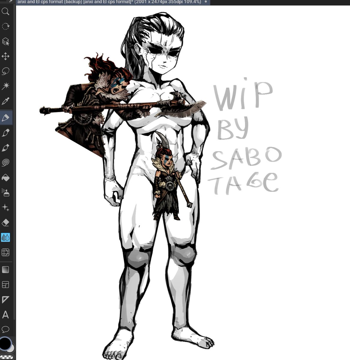 MAKOSHADE2's tweet photo. I'm enjoying drawing.
#DarkestDungeon #Hellion https://t.co/6LlGDtSZa2