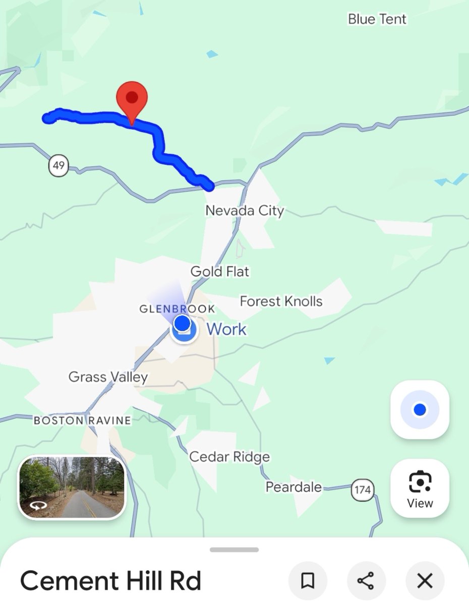 Elias_Funez's tweet photo. Reports of a new start #vegetationfire in a ditch near the Rood Government Center along Cement Hill Road. Near hirschmans pond. This will be the #MaiduFire #theunionnow #fireseason2026 @TheUnion https://t.co/xPBGsYS0E3