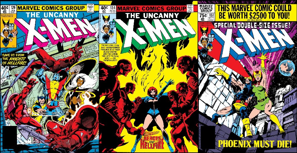 DKnight9630's tweet photo. Top 10 Marvel Comics Storylines of the 1980s

2. The Dark Phoenix Saga

By Chris Claremont, John Byrne, &amp; Terry Austin

Kitty Pryde, Emma Frost, Dazzler, Hellfire Club, "Now it's my turn!", Dark Phoenix, &amp; the Death of Jean Grey all in nine issues. https://t.co/QCYTzouhWG