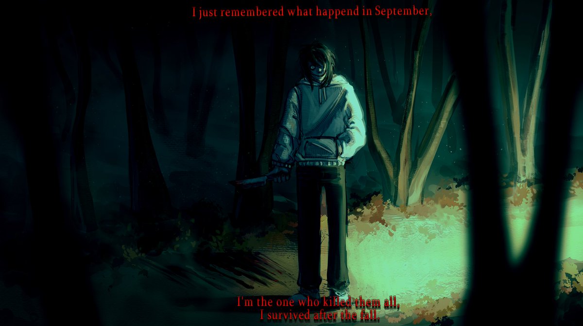 noisyty's tweet photo. #creepypasta #jeffthekiller https://t.co/PkWDdyKnUq