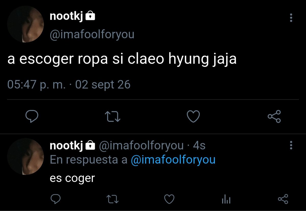 niniover7's tweet photo. 184 de ??? ctrl + <3
es-coger https://t.co/TCgYORAaIX