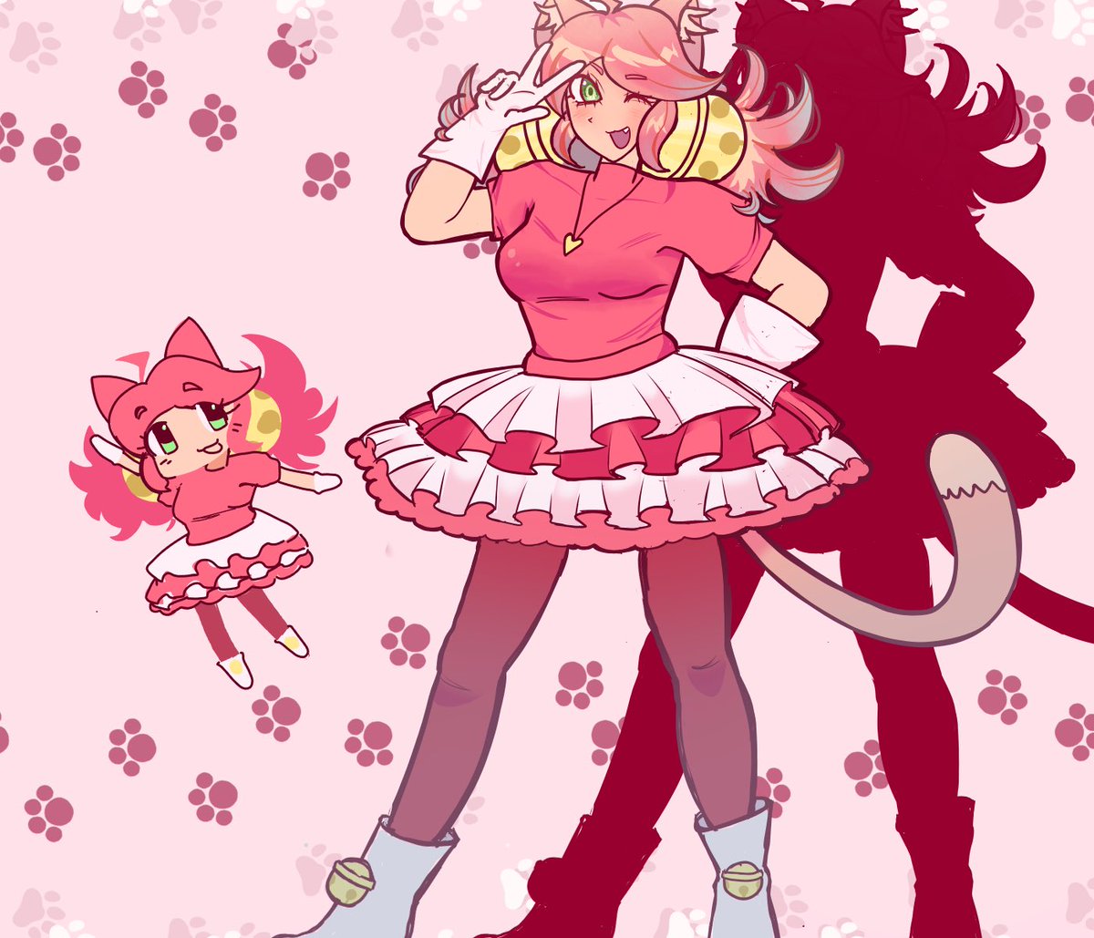 froyo_chan's tweet photo. same pose syndrome https://t.co/jASiekYhgm