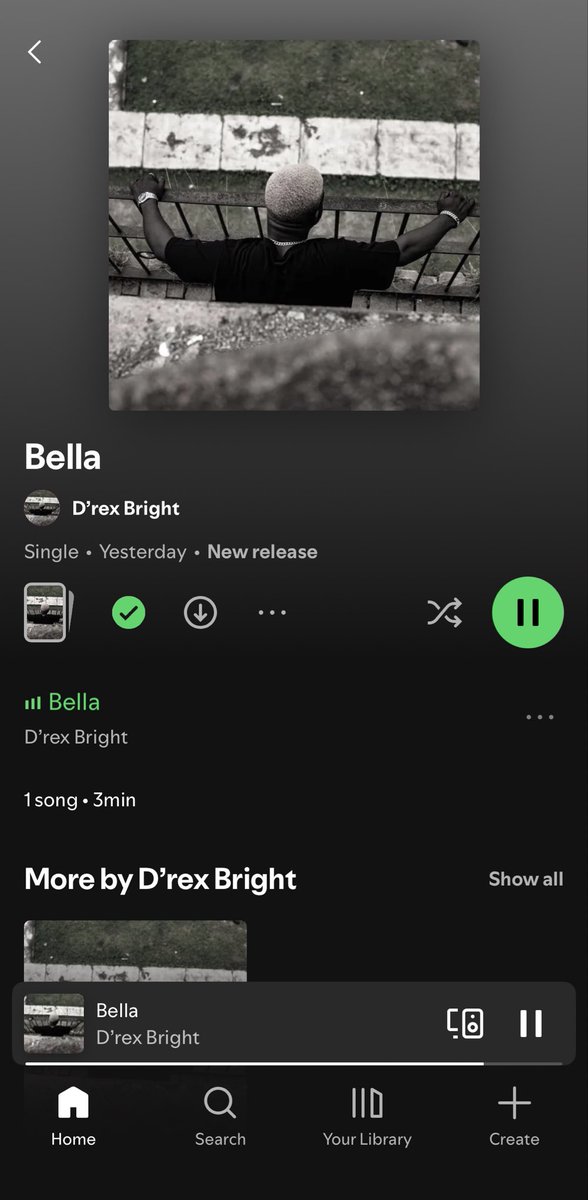 Drex207's tweet photo. @filmfusion_x Listen to this song when next you wanna have fun,I recommend☺️🫶 https://t.co/6bv762BIEK
