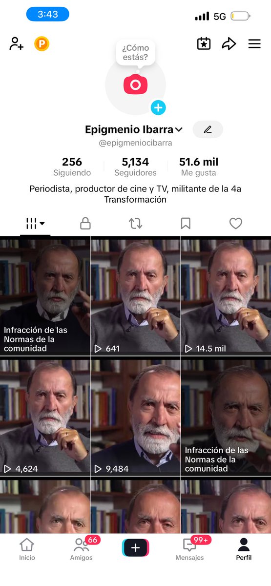 epigmenioibarra's tweet photo. Mientras que aquí en X bots y fanáticos saturan mi cuenta de infamias, mentiras y advertencias y la paralizan en Tik Tok censura, por supuestas “infracciones a las normas de la comunidad” censuraron mi videocolumna de hoy. https://t.co/WnooJJW4nk