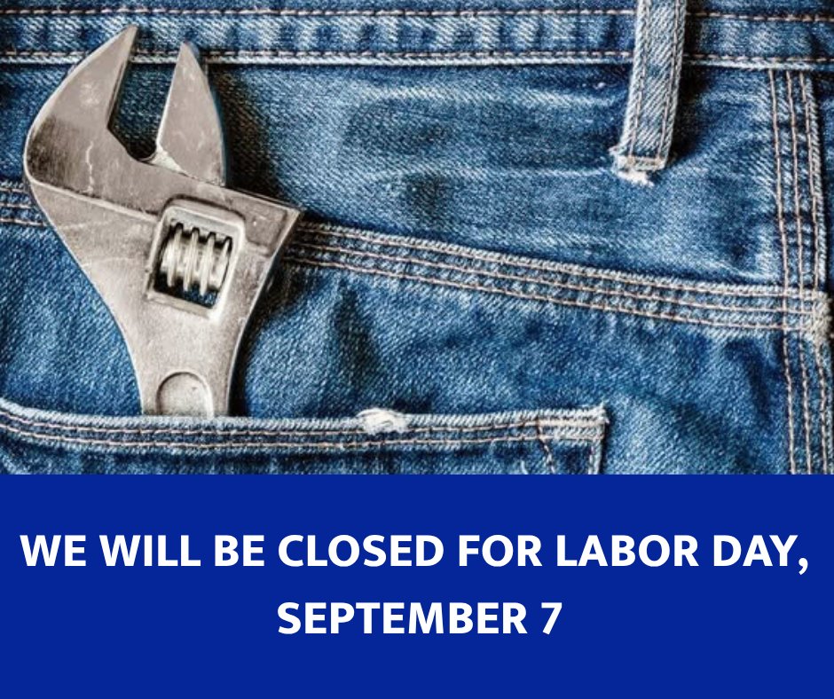 QualityPlusAuto's tweet photo. Happy Friday!
We will be closed on Monday in observance of Labor Day 🔧 https://t.co/GVb48eGKUA