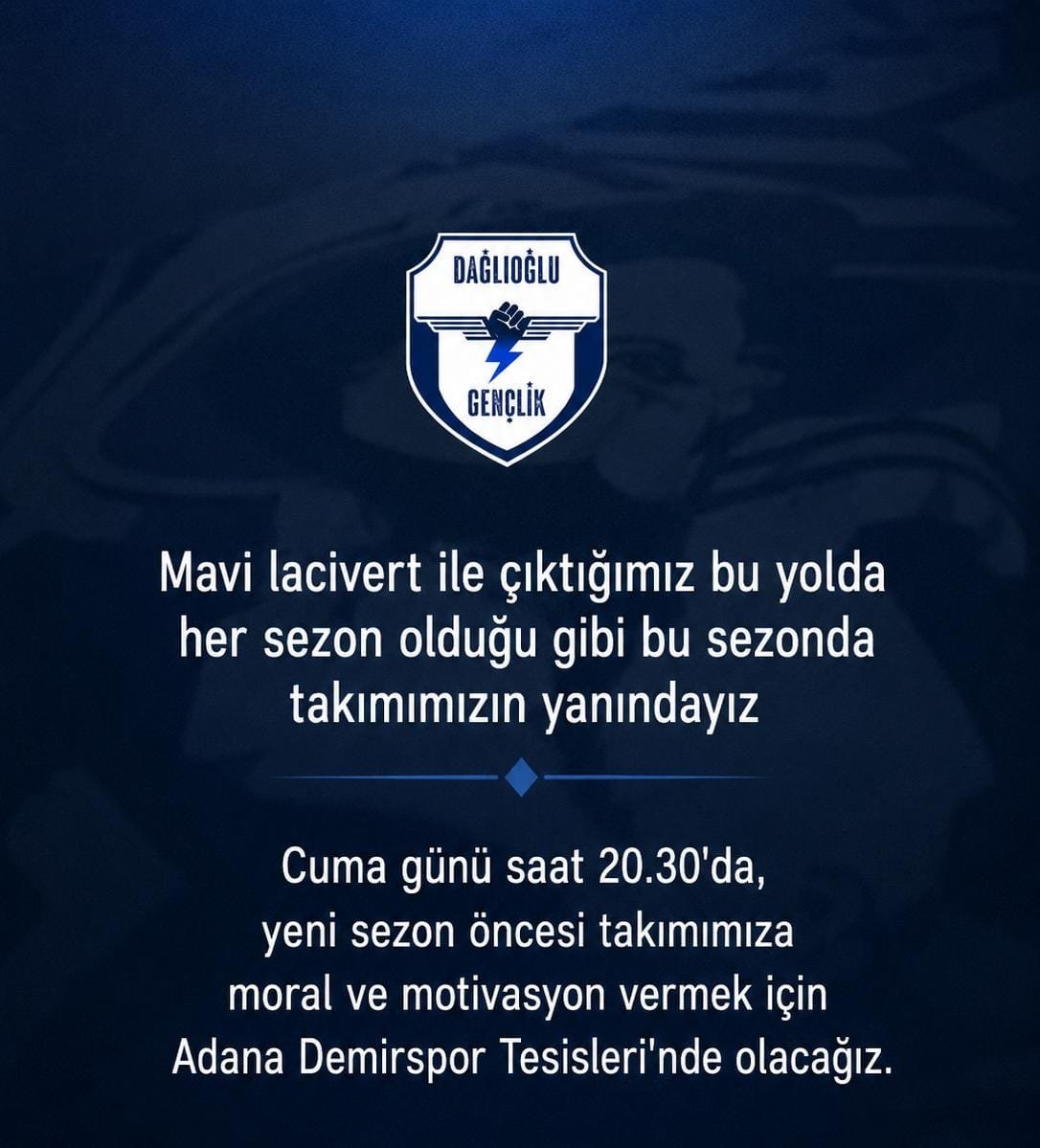 DAGLIOGLUGENCLK's tweet photo. SADECE ADANADEMİR ⚡⚡ https://t.co/q9twHVdpao
