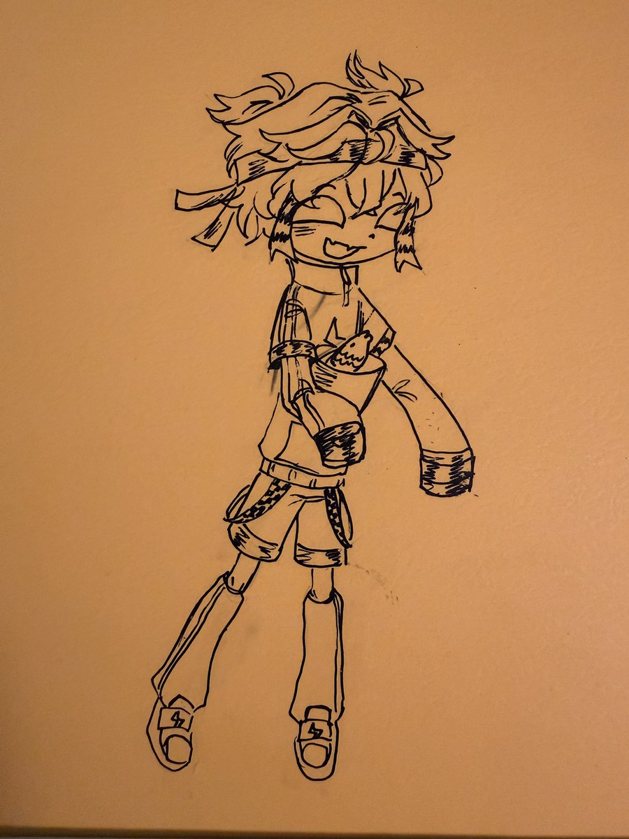 paroxysmania's tweet photo. school starting so i drew #uuquartet on my folders !!! https://t.co/t7TpKVw189